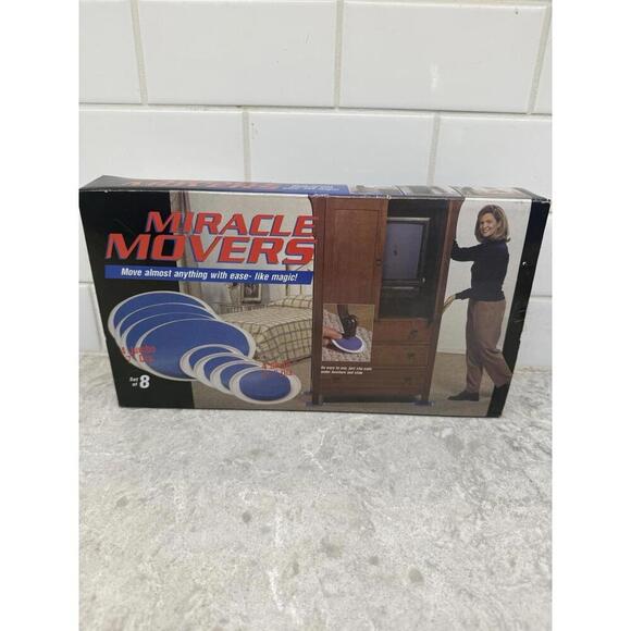 Miracle Movers Set Of 8 by Lillian Vernon - Picture 1 of 9